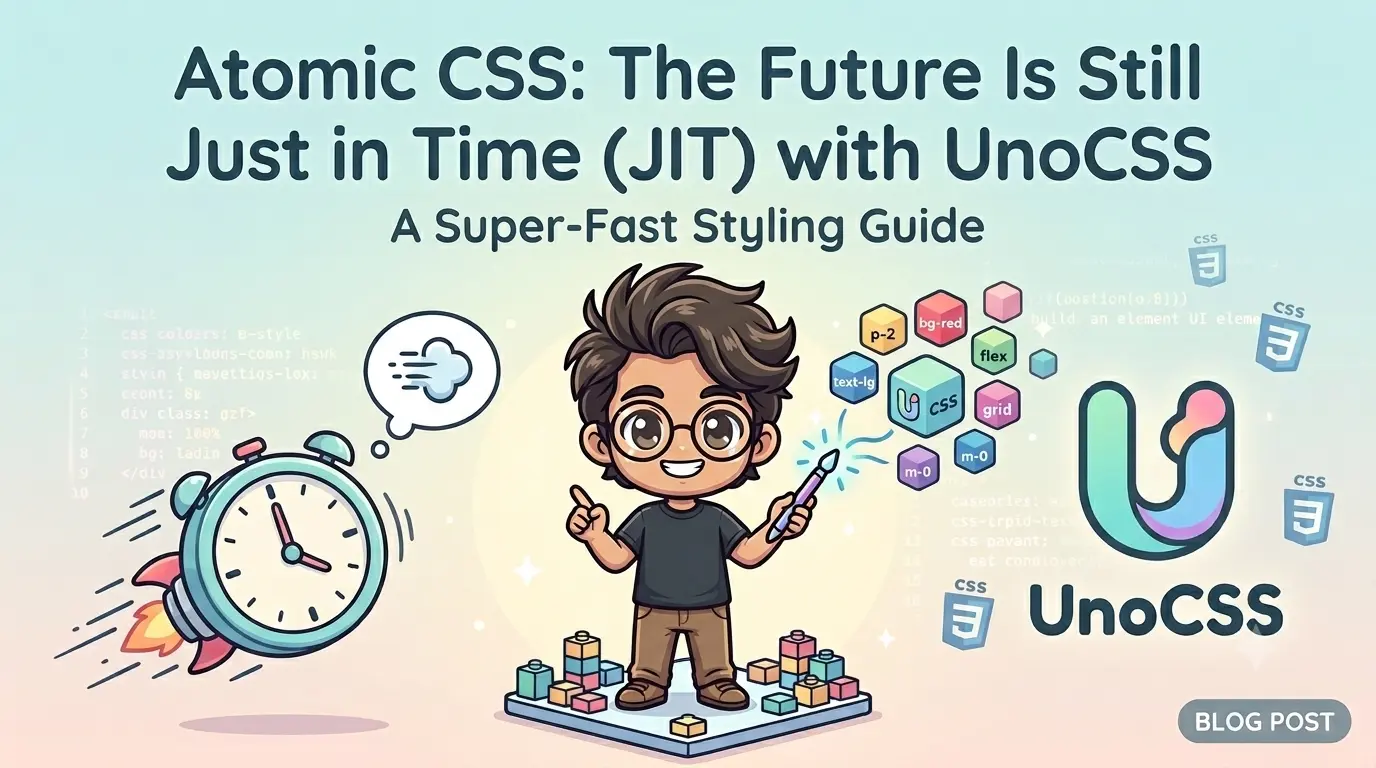 Atomic CSS: The Future Is Still Just in Time (JIT) with UnoCSS